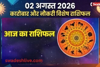 02 अगस्त 2026 राशिफल कारोबार और नौकरी में सफलता के योग