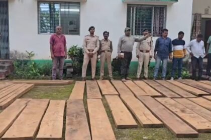 Forest Smuggling sagwan kanker-pushpa-style