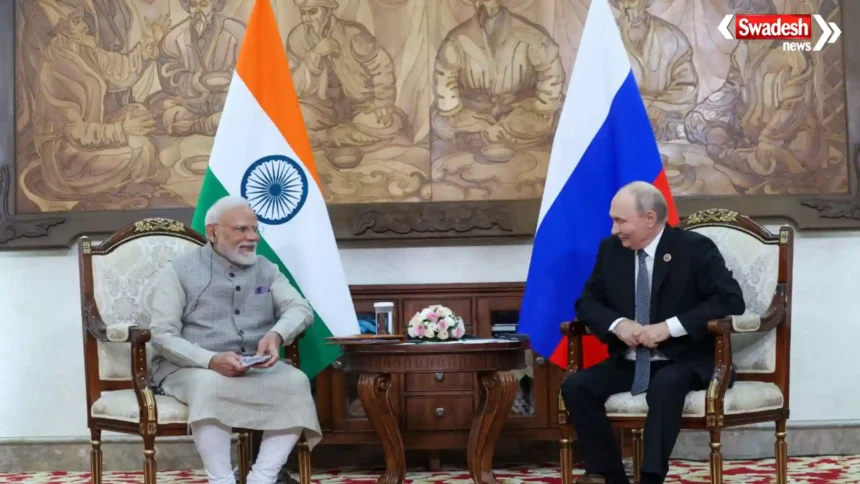 India Russia Relations pm-modi-putin-meeting-sco-summit