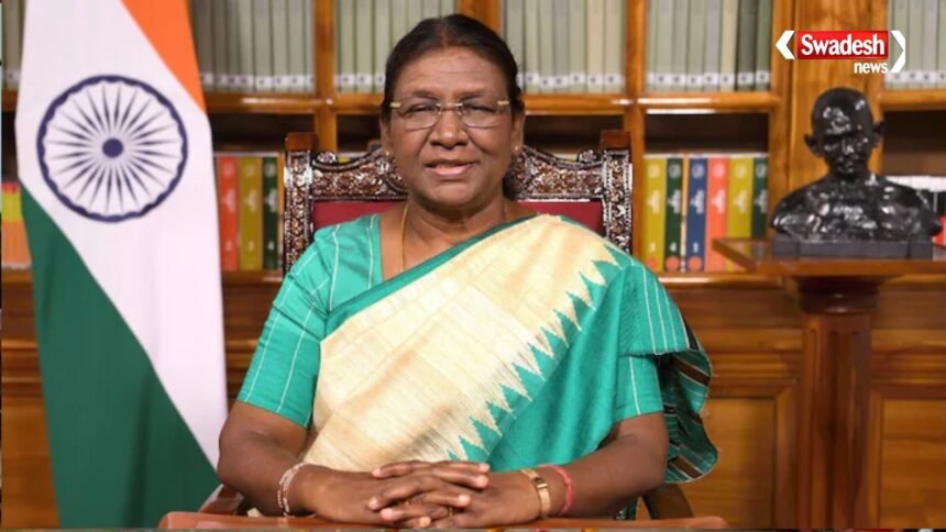 राष्ट्रपति द्रौपदी मुर्मू का स्वतंत्रता दिवस की पूर्व संध्या पर देश के नाम संबोधन