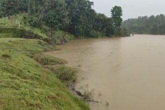 Ubka Dam Water Leakage