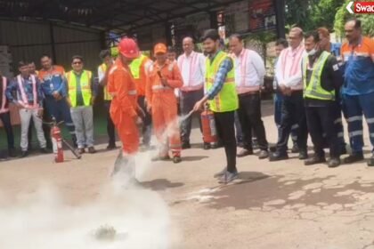 Durg Toll Plaza Fire Safety Drill: