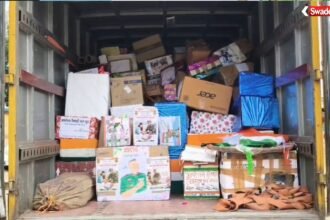 Operation Sainik Raksha Sutra अभियान के तहत सैनिकों के लिए भेजे गए रक्षा सूत्र