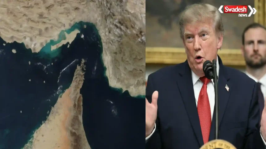 Trump Strait of Hormuz: ट्रंप ने फिर शेयर किया नक्शा, बताया “New US Territory”