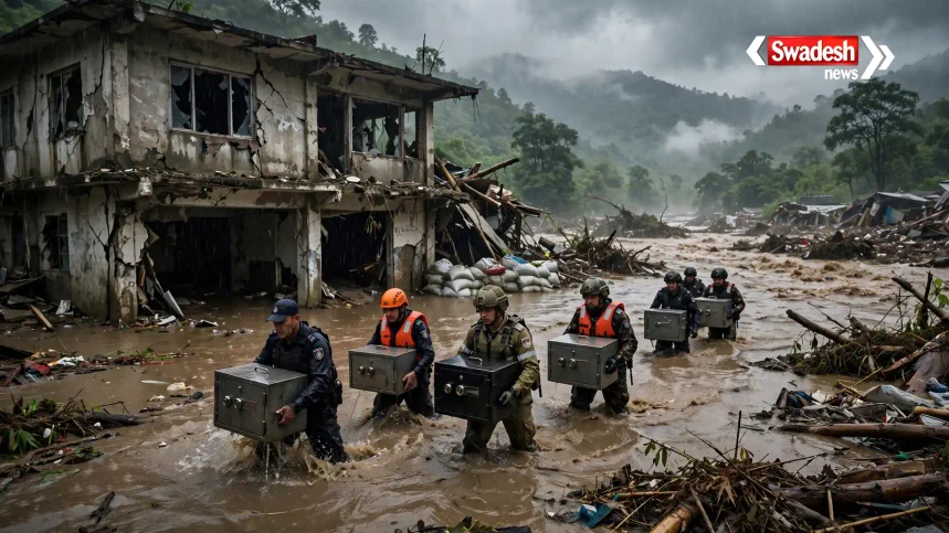 /nepal-flood-bank-gold-cash-recovery/