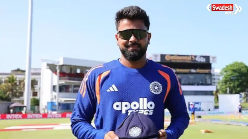 Saransh Jain Test Debut in Colombo Test against Sri Lanka