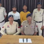 जांजगीर में धारदार हथियार के साथ गिरफ्तार किए गए दो आरोपी