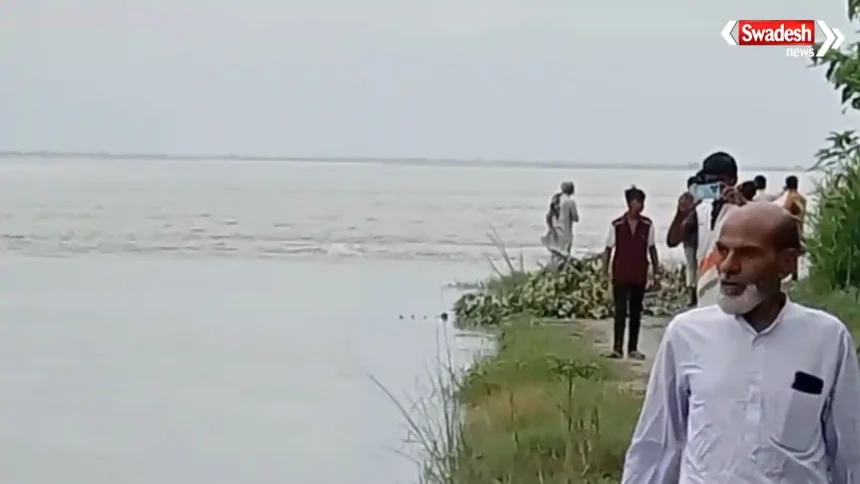 Kosi River Erosion Supaul: कटाव में कई घर नदी में समाए, मकान तोड़ने को मजबूर ग्रामीण