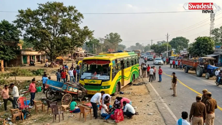 Bihar Champaran Bus Accident