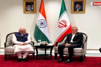 PM Modi-Pezeshkian Meeting bishkek-sco-summit