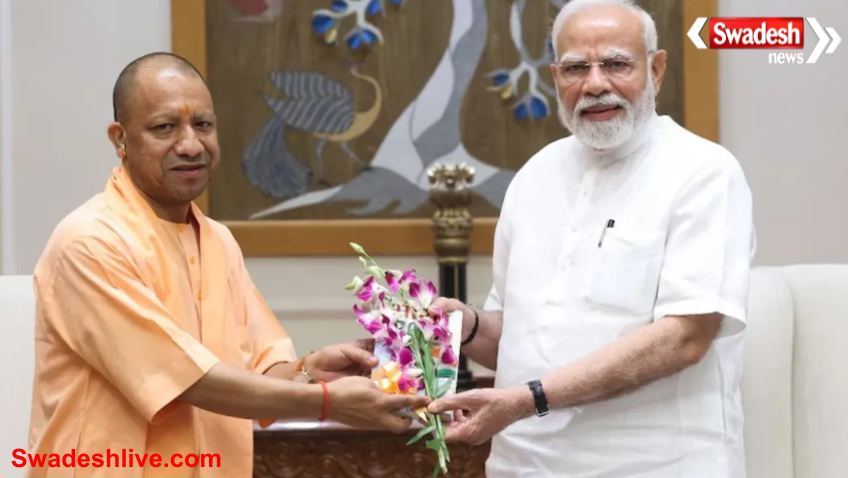 PM Modi Yogi Meeting