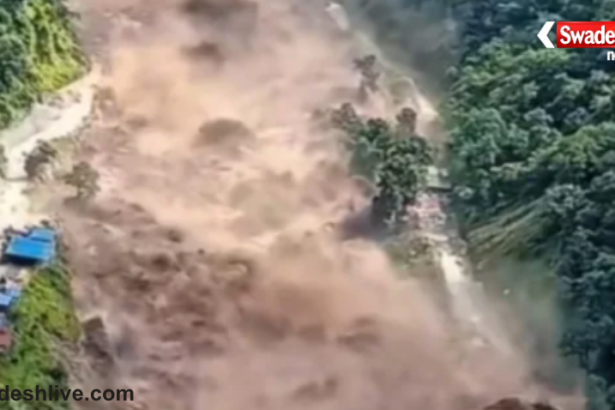 Nepal Flood Cause