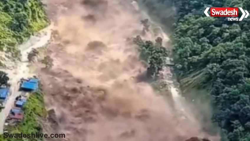 Nepal Flood Cause