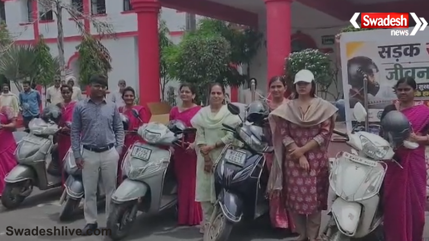 Barwani Helmet Distribution