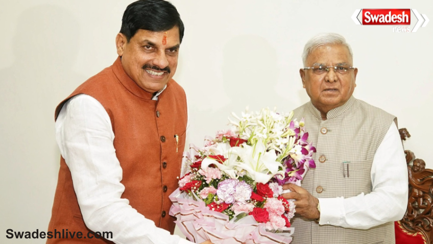 Mohan Yadav Governor Meeting