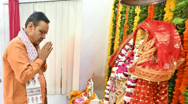 Bhajan Lal Sharma Shiv Puja