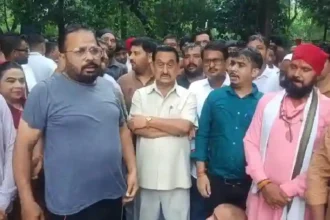 रुद्रपुर में पूर्व विधायक पर मुकदमे के विरोध में कांग्रेस का प्रदर्शन, एसएसपी ऑफिस घेरा