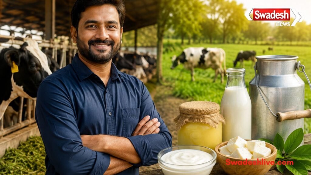 https://swadeshlive.com/khabar-hatke-it-job-to-organic-dairy-business/