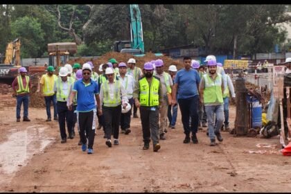 Bhopal Metro Project Construction Work Inspection