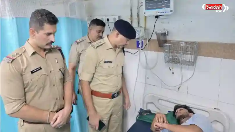 देहरादून में पुलिस-बदमाश मुठभेड़, चैन स्नैचिंग का आरोपी गोली लगने से घायल