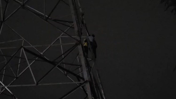 Bilaspur Electricity Tower Drama