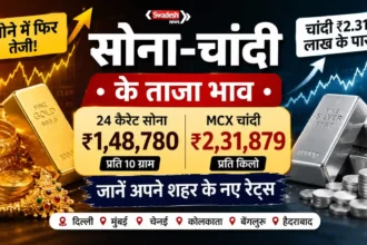 6 अगस्त 2026 को भारत में सोने और चांदी के ताजा भाव, 24 कैरेट गोल्ड और MCX सिल्वर रेट