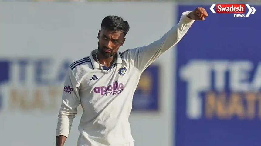 गॉल टेस्ट में श्रीलंका के खिलाफ 10 विकेट लेने वाले मानव सुथार