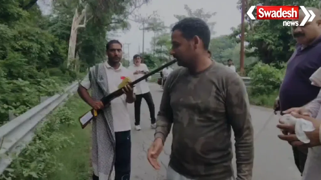 Roorkee Wild Elephant Rescue: कलियर-धनौरी मार्ग पर चार जंगली हाथी