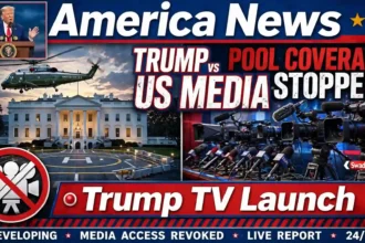 America News white-house trump-tv luanch
