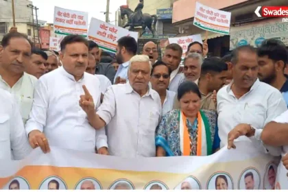 Haryana Congress Protest on ec