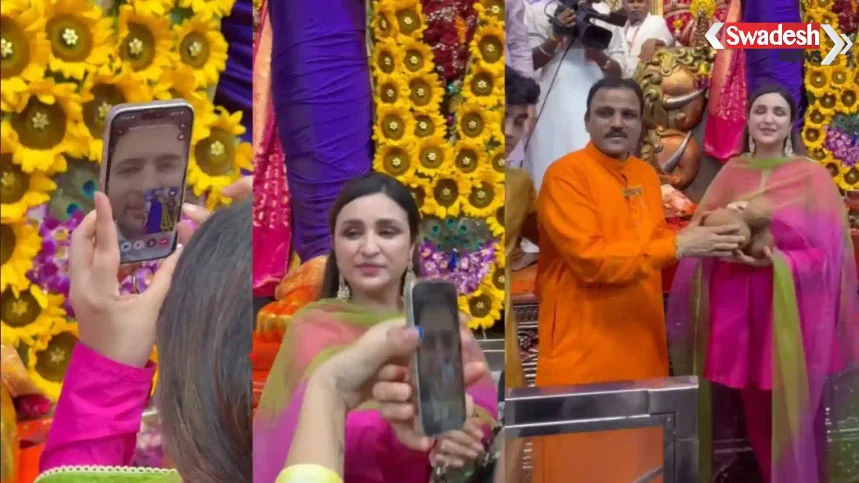 /parineeti-chopra-visit-lalbaugcha-raja-raghav-chadha-video-call/