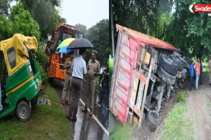 Sambhal Tempo Truck Accident में दो बच्चों समेत चार लोगों की मौत