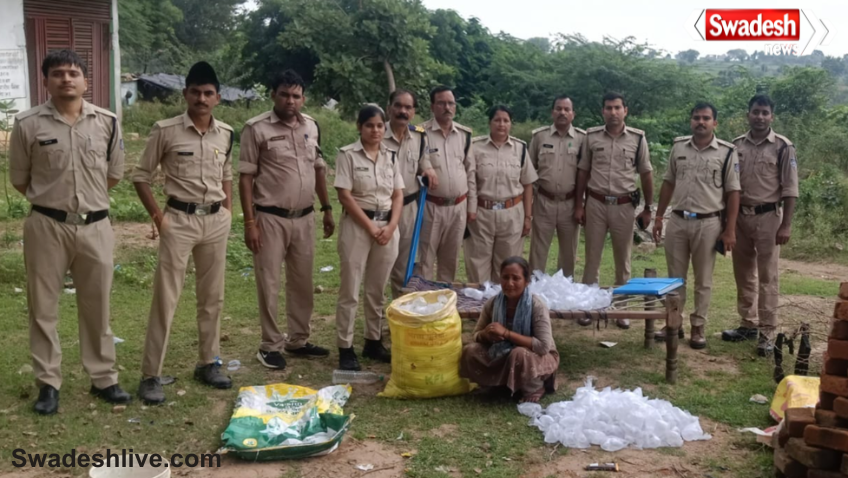 Bhitarwar Illegal Liquor Seized