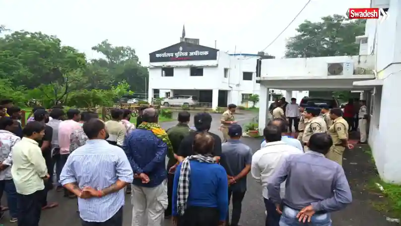 Korba Police Action त्योहारों से पहले अपराधियों को पुलिस की चेतावनी