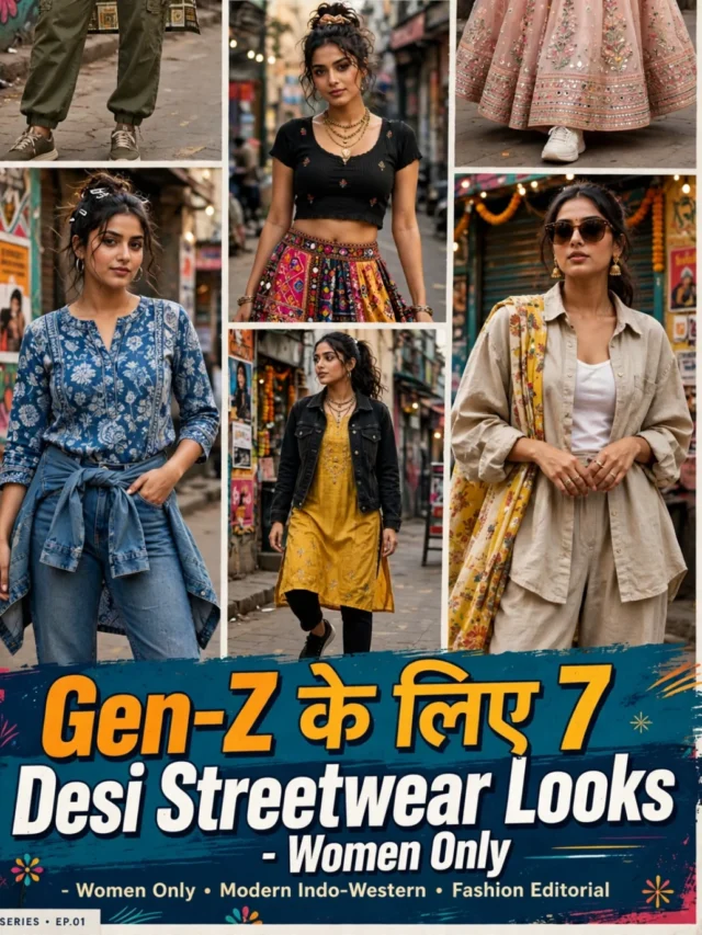 Gen-Z के लिए 7 Desi Streetwear Looks
