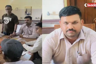 khandwa-lokayukta-trap-panchayat-secretary-bribe-case/