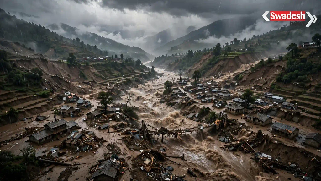 nepal-floods-2026-budhi-gandaki-river-gorkha-damage/
