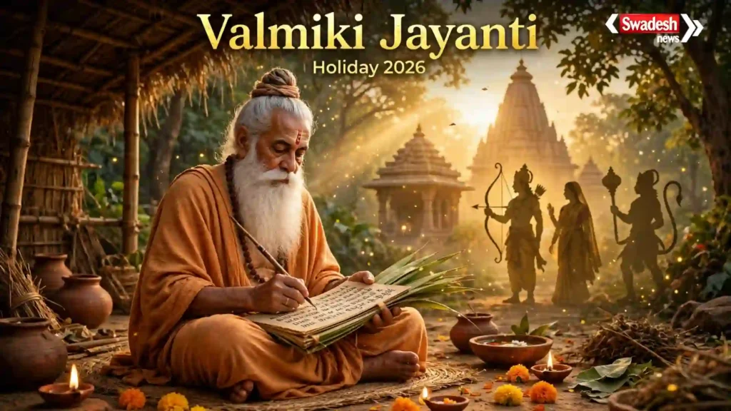 Valmiki Jayanti Holiday 2026