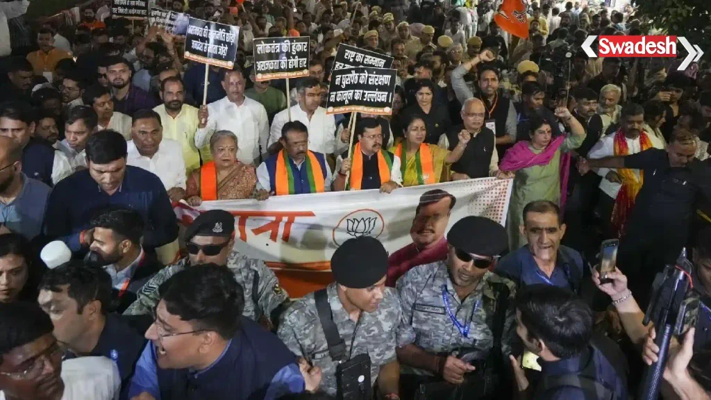 delhi-bjp-march-chandni-chowk-congress-rally-traders/