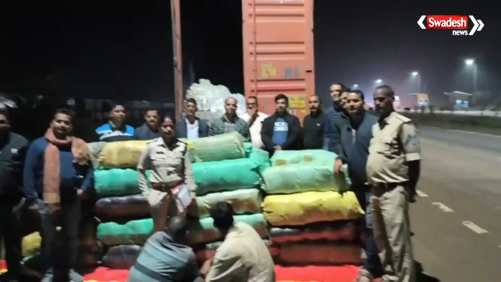 Ganja Smuggling 871Kg Seized in Jabalpur