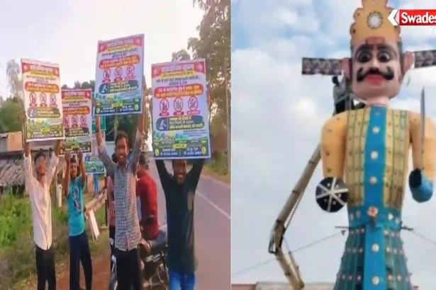 Dussehra youth Ravanas intoxication