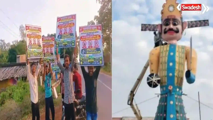 Dussehra youth Ravanas intoxication
