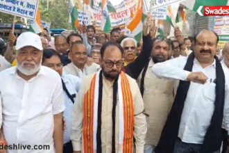 Gyanesh Kumar Agra Protest