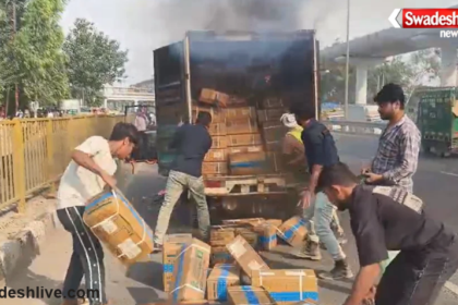 Agra Mini Loader Fire