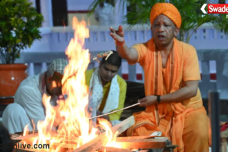 Yogi Adityanath Mahanisha Puja