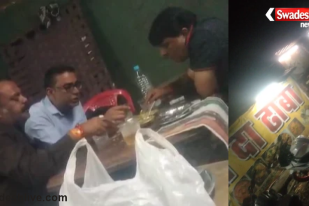 Gwalior Illegal Drinking