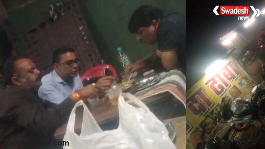 Gwalior Illegal Drinking