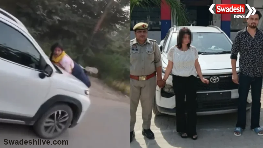 Meerut Car Viral Video